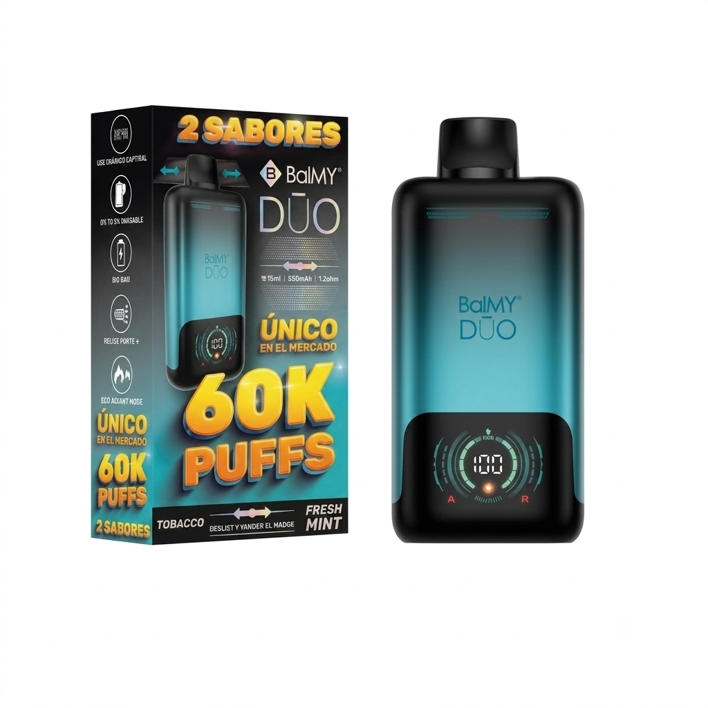 Balmy DŪO 60K Tabaco Menta Fresca